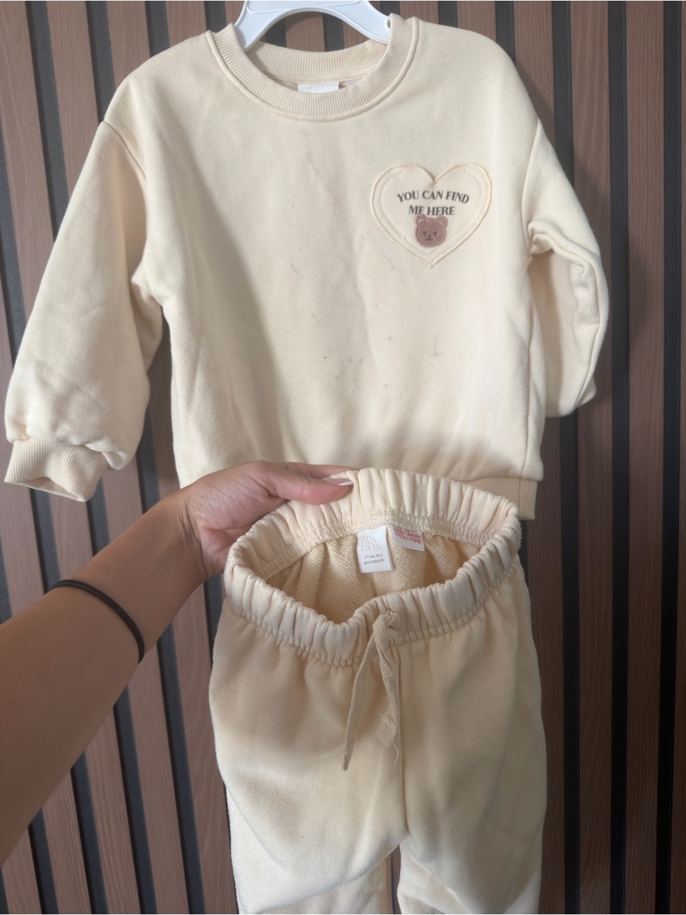 Zara Neutral Matching Set - Picture 2 of 7